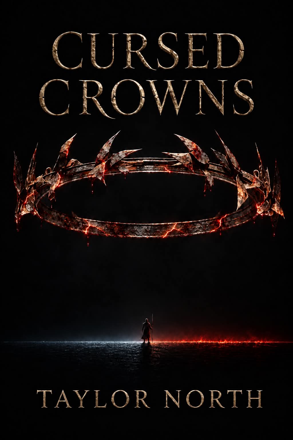 Cursed Crowns by Taylor North — book cover